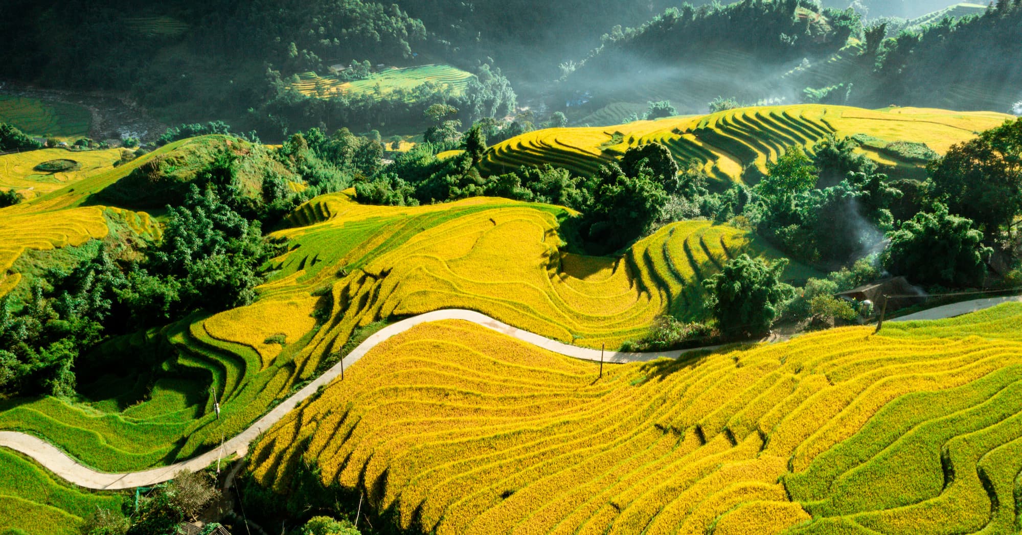1 Day Rice Terraces & Waterfall Trek Lao Chai To Giang Ta Chai